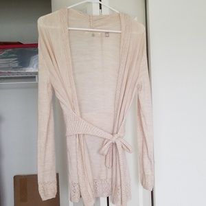 knitted and knotted cosette cardigan